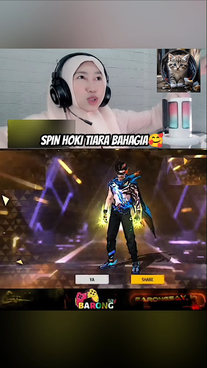 TIARA BAHAGIA SPIN HOKI IKUTIN KATA VIEWER NYA #shorts #freefire #gaming #ff