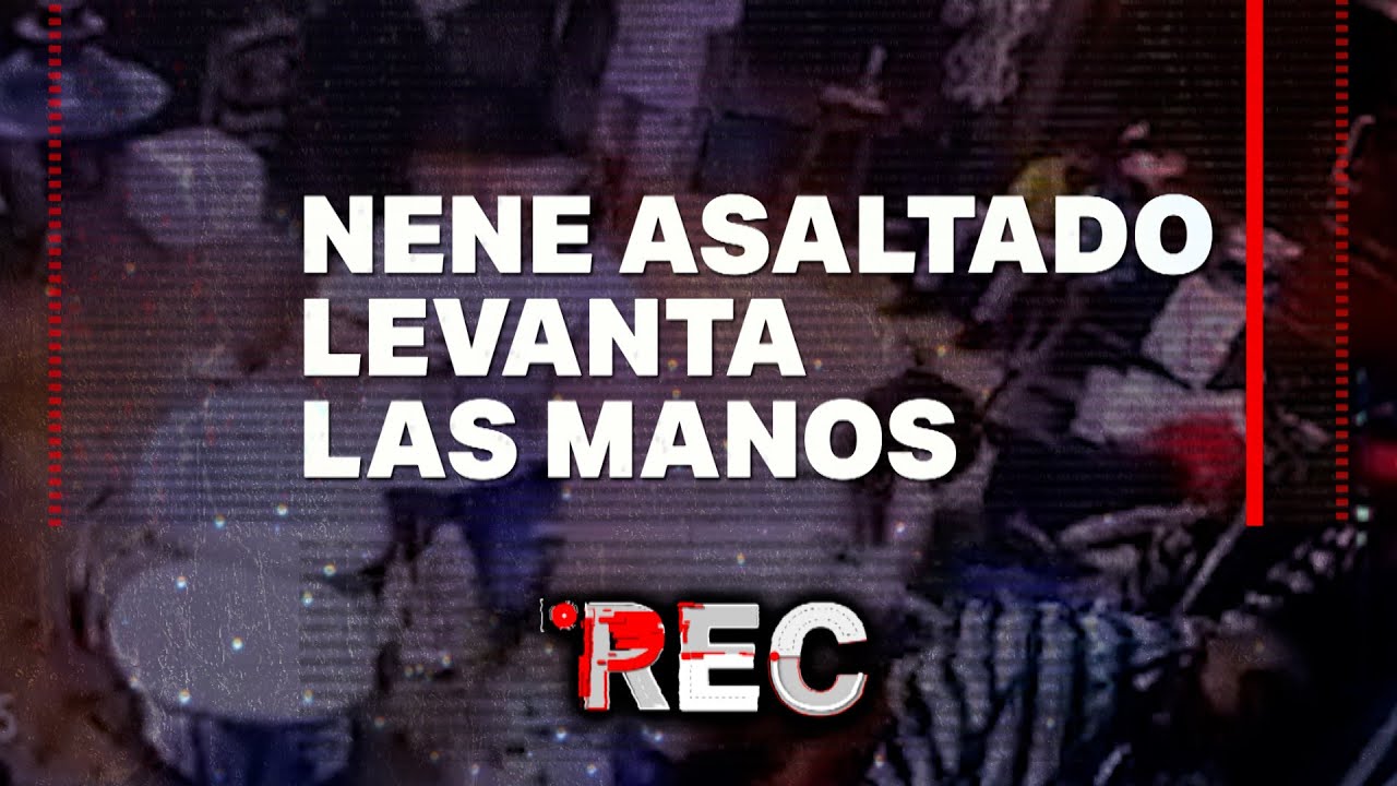 NENE ASALTADO LEVANTA LAS MANOS - FALSO OPERARIO LADRÓN 🚨 #REC 🚨