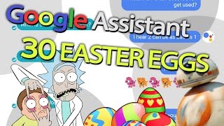 30 Google Assistant EASTTER EGGS Net Worth