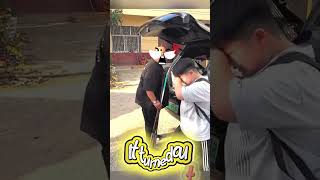 The Back Door Made a Weird Noise—What the Bald Man Found Was Unexpected #comedy #funny #shorts