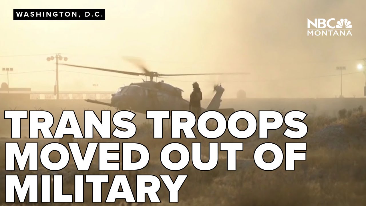 Up to 1,000 transgender troops are being moved out of the military in new Pentagon order