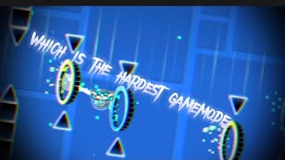Which Is The HARDEST Gamemode? | Geometry Dash 2.1
