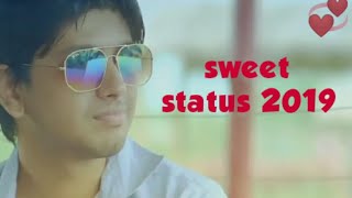 sweet couple New what's up romantic status video screenshot 4