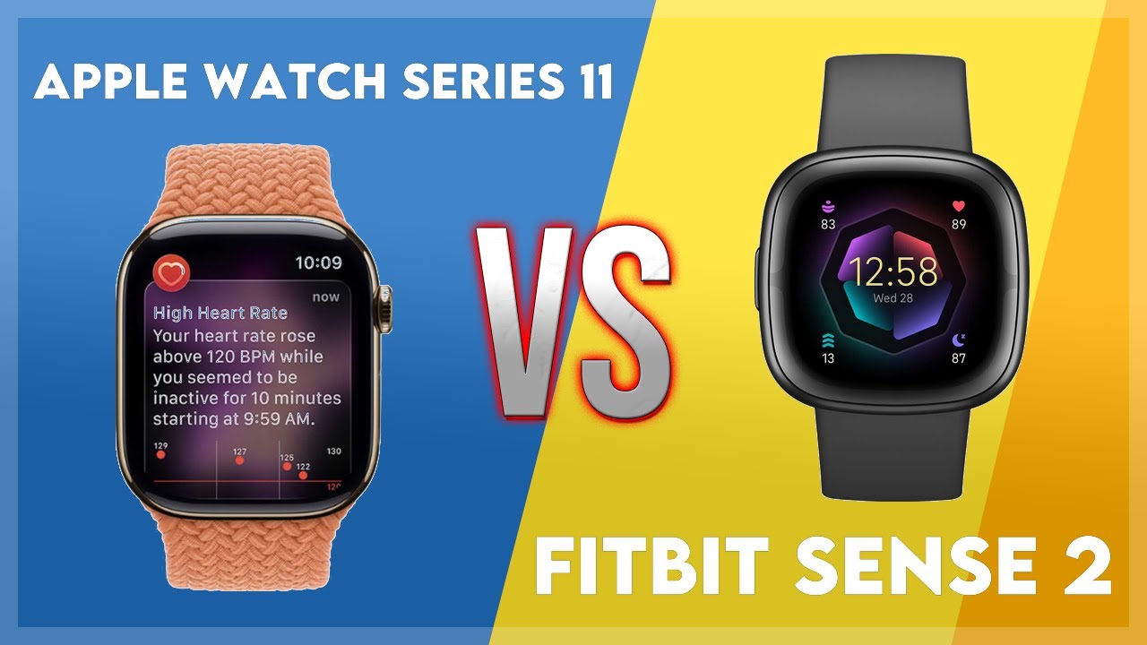 Apple Watch Series 11 vs Fitbit Sense 2 Comparison