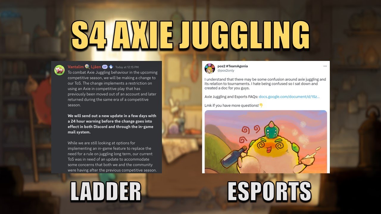 Axie Juggling sa Ladder at Esports Ngayong Season 4 | Axie Origins