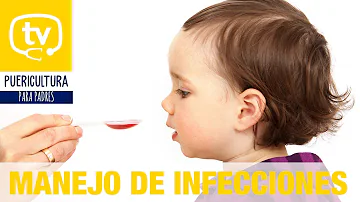 ¿Cuáles son los síntomas de una infección estomacal en un bebé?