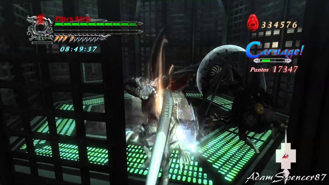 12 Devil May Cry 4 Legendary Dark Knight Mode Walkthrough Mission 12 Playing With Dante Youtube