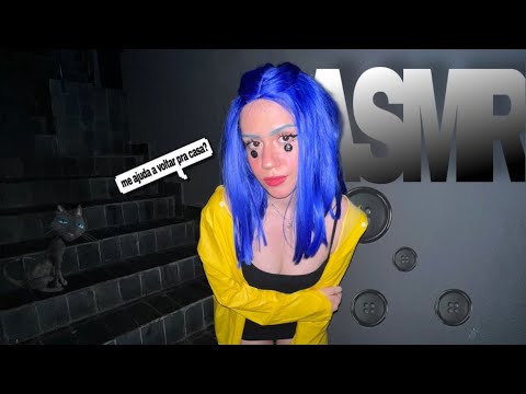 ASMR ROLEPLAY CORALINE E O MUNDO SECRETO (especial hallowen)