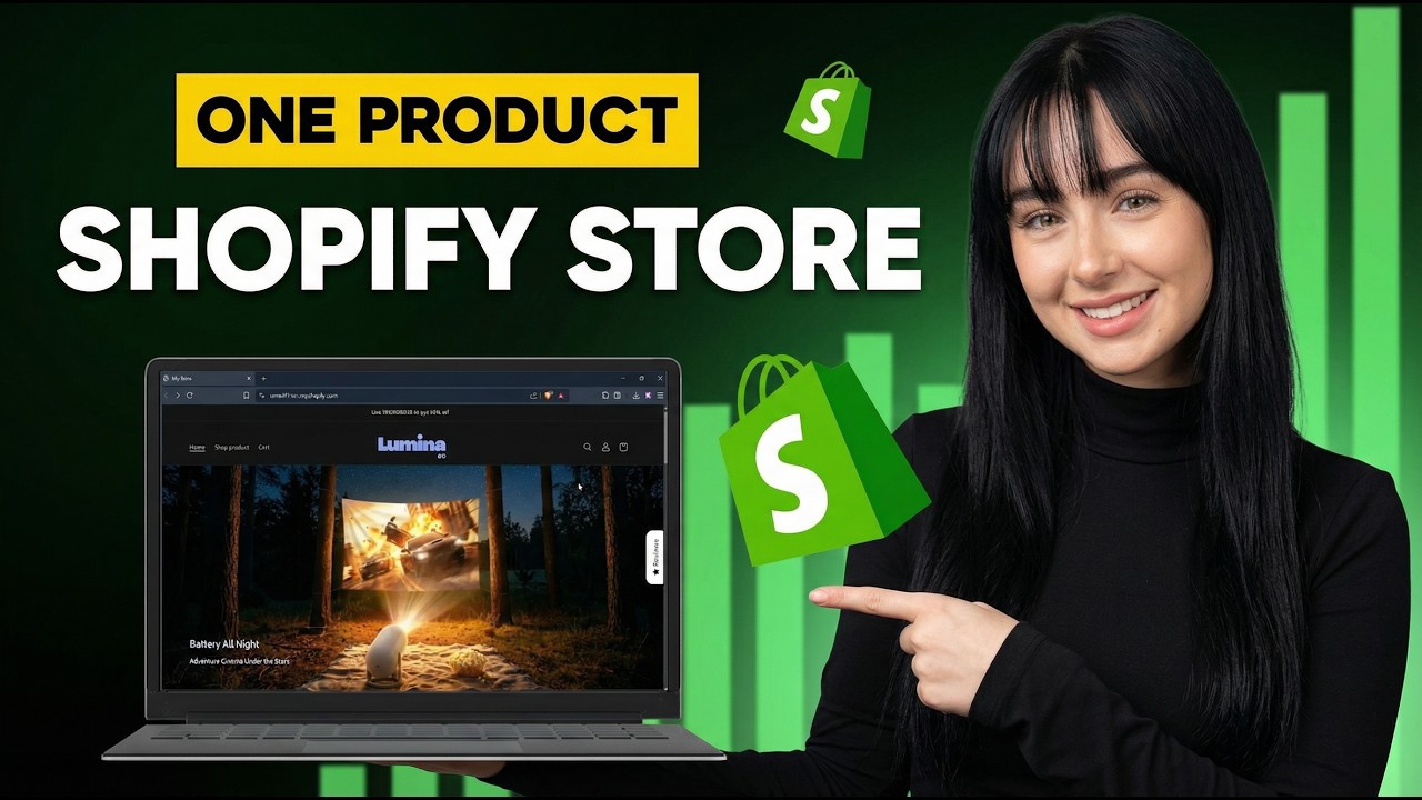 How to Create a ONE Product Shopify Store — Step by Step for Beginners ...