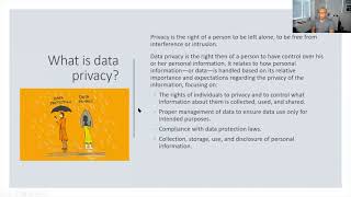 Data Privacy: Taylor Bloom