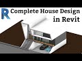 Modern House in Revit Tutorial [Complete] | Revit 2019