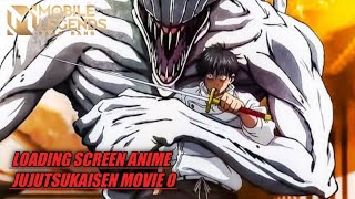 LOADING SCREEN ML ANIME TERBARU JUJUTSUKAISEN MOVIE 0 YUTA OKKOTSU