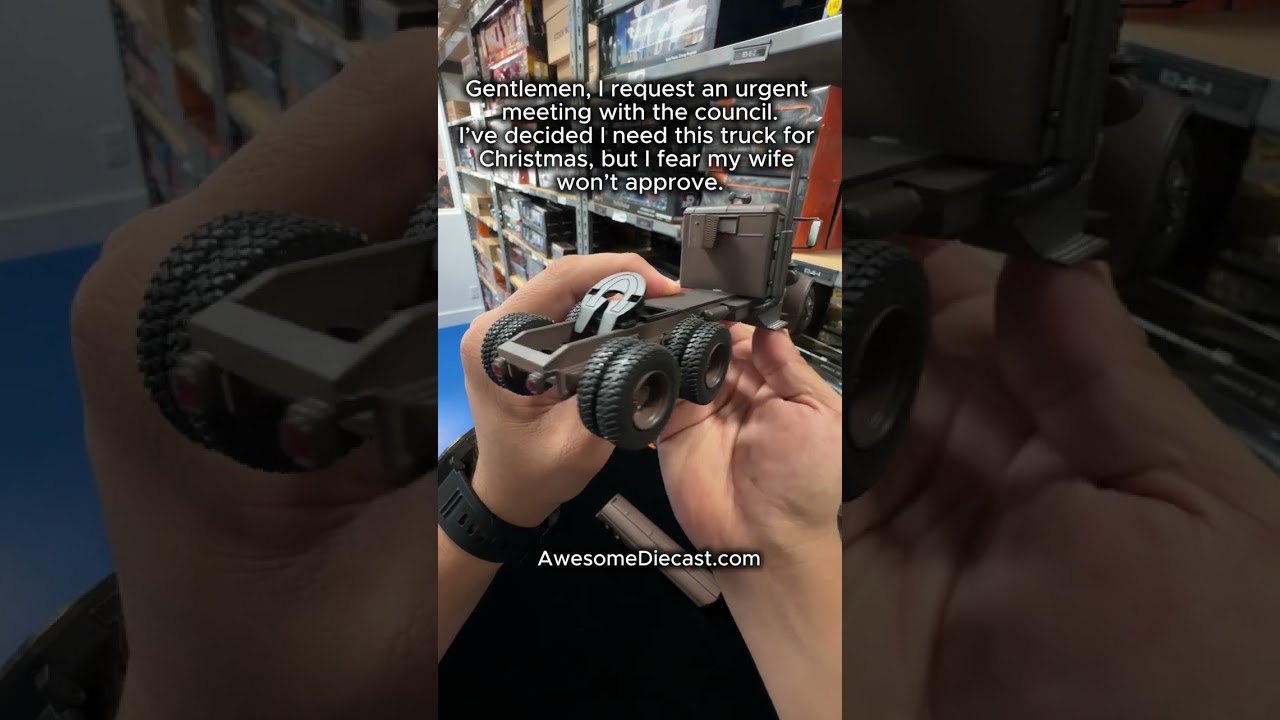 1955 Peterbilt 281 “Needlenose” Tractor & Tanker Trailer — from the movie DUEL — 