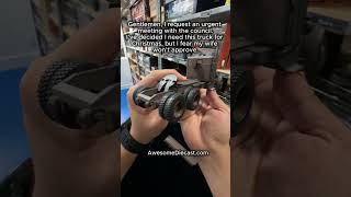 1955 Peterbilt 281 “Needlenose” Tractor &amp; Tanker Trailer — from the movie DUEL — 1:43 diecast by Ico