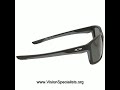 Oakley Mainlink OO9264 41 Sunglasses Mens Matte Black Prizm Grey Lenses 61mm  Matte Black Prizm Grey