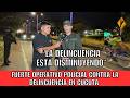 Fuerte Operativo Policial contra la delincuencia en Cúcuta