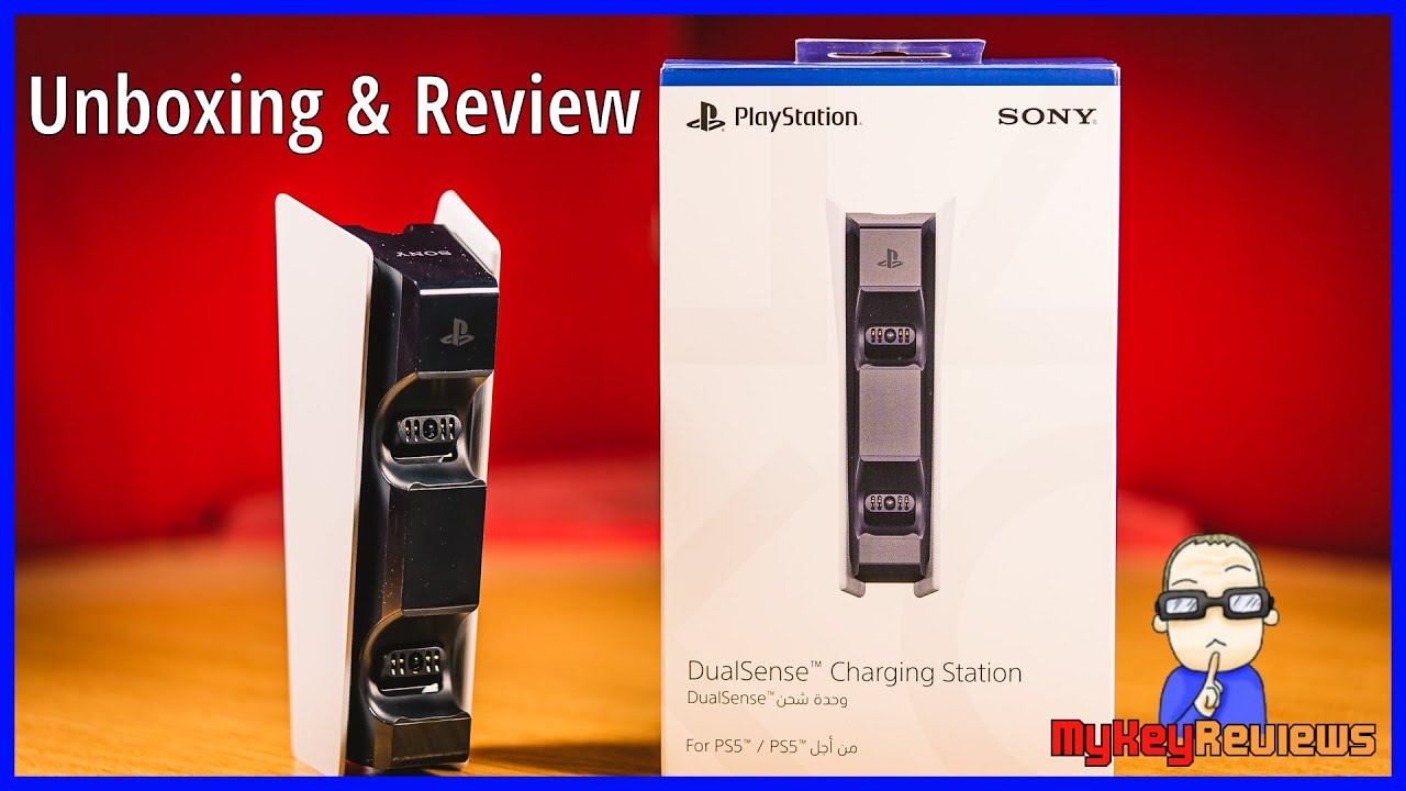 PS5: DualSense Charging Station (OFFICIAL) | Unboxing & Review |  MyKeyReviews - YouTube