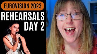 Rehearsals Day 2 - Eurovision 2023 -  Reaction/Recap