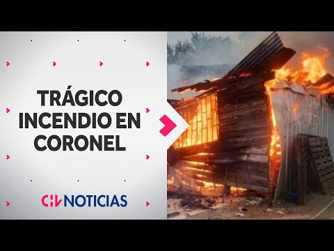 Trágico incendio en Coronel: 8 menores de edad y 6 adultos fallecieron en el siniestro