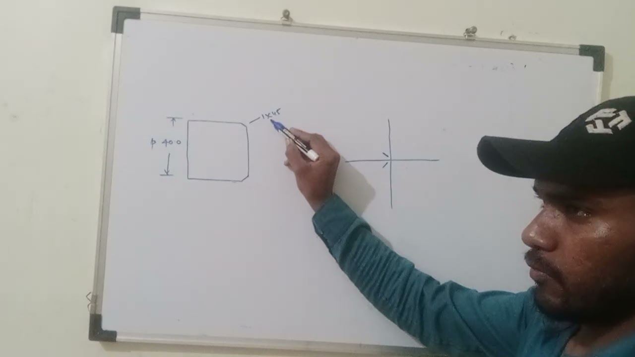 Chamfer ka program# बनाना सीखे 