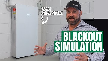 Testing Tesla Powerwall 3 in a BLACKOUT