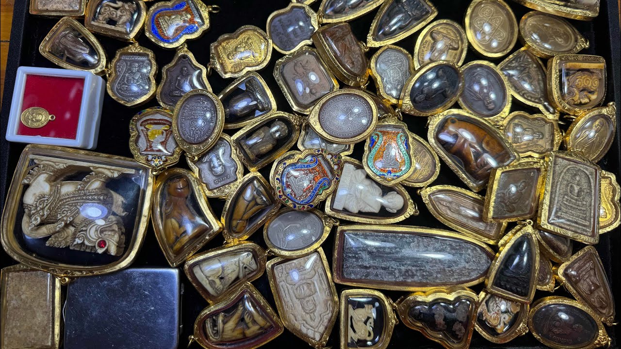 Ep448🎉 พระบ้านเลี่ยมกรอบทองคำแท้ โทร&ไลน์ 095-4678770 มีบริการเก็บเงินปลายทาง🚗 28 กพ. 69