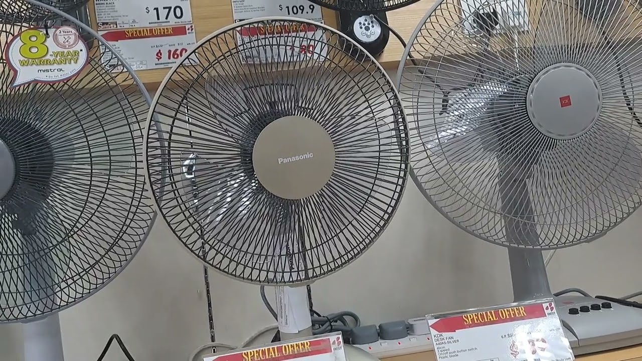 Panasonic Desk Fan F-300CS 12"