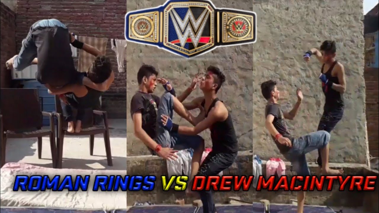 Roman Reigns vs Drew mcintyre Survivor Series 2020 match