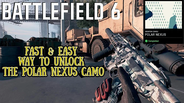 Fastest Way to Unlock the Polar Nexus Weapon Camo in Battlefield 6! (Challenge Expert 1)
