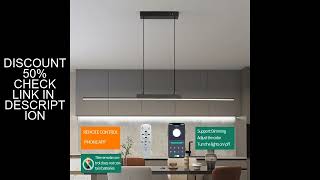 Modern Black Gold Pendant Light Living Room Hanging Lighting for Corridor  Chandelier Bedroom Phone