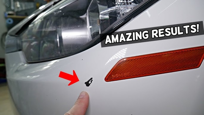 How to Repair & Paint a Scratched Plastic Bumper - Easy Fix! 