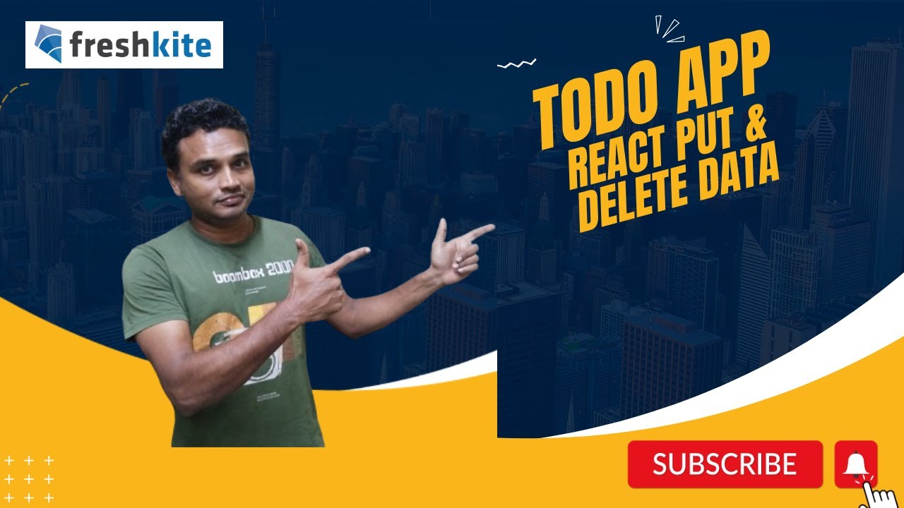 9 - Todo app - Update and delete data - React - YouTube