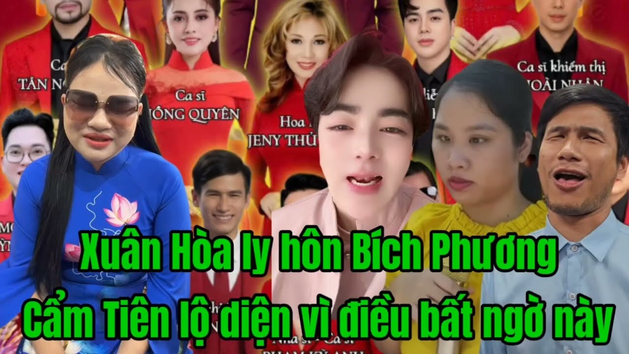 Xuân Hòa ly hôn với Bích Phương và Cẩm Tiên lô diện vì điều này #xuanhoa #bichphuong #camtien 