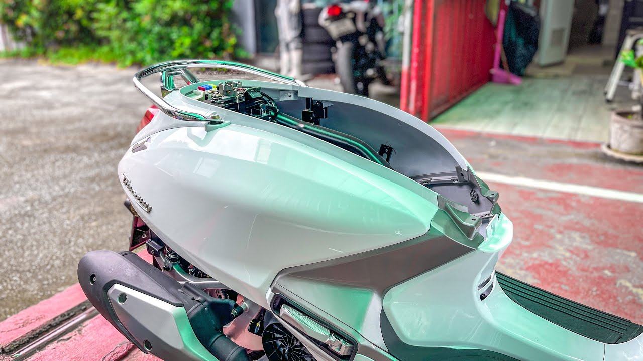 วิธีถอด UBOX GPX TUSCANY150