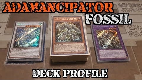 Adamancipator Fossil Deck Profile September 2020 (Post Sept. 2020 Banlist)
