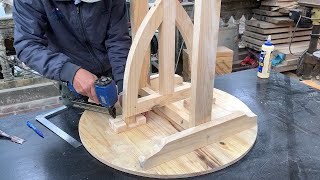 Great Woodworking Idea With No Limits In Life // Plans To Build Smart Folding Ta