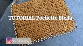 Tutorial Borsa Pochette uncinetto Stella McCartney - Macrè Bag