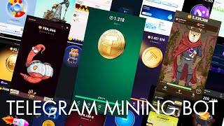 New Telegram Mining Bots For Earning