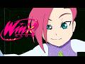 Tecna Winx Club Reboot Transformation In 2D Anime Style FAN ANIMATION 