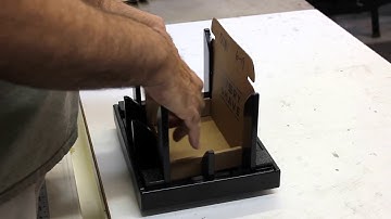 EasyFold Box Folding Tool, Jig, Fixture, Machine From Fastpack Packaging