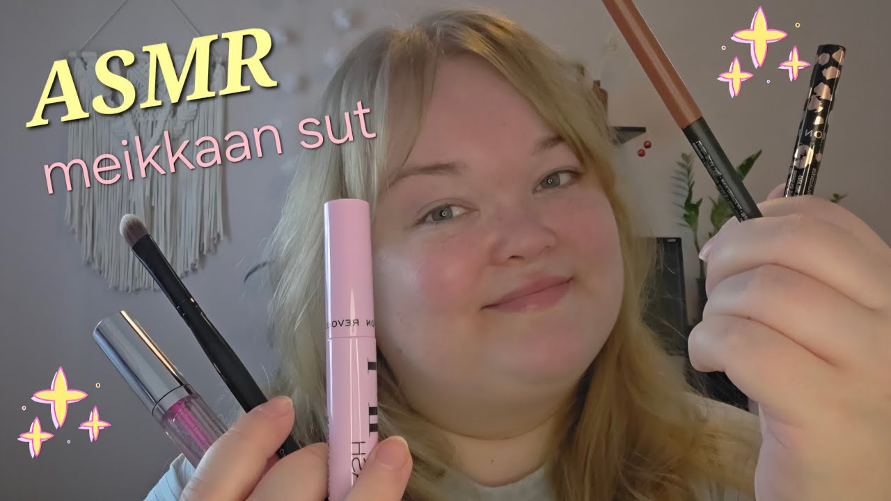ASMR Suomi - Tehdään sulle meikki✨️