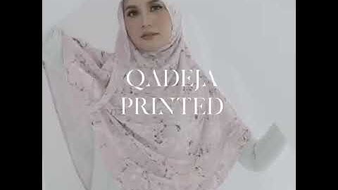 Instant Qadeja Printed by The Grandahlia
