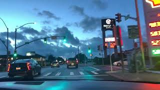 Driving Arcata to Eureka Highway 101 Humboldt County California