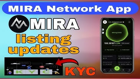 MIRA Network App | KYC Update & Exchange Listing News