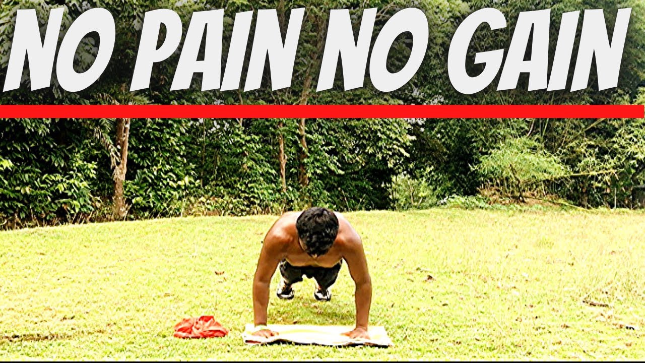 NO PAIN NO GAIN-Burpees Routine From Hell Workout