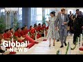 Prince Harry, Meghan Markle meet Tonga's prime minister