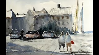 Watercolour Impressionist Lesson #9: How to Paint Cars, Buildings, Figures and Boats