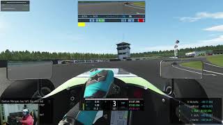 My best result in new multiplayer ranked, RFactor2.