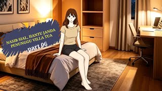 NASIB SIAL, HANTU JANDA PENUNGGU VILLA TUA part 06 -animasi comedy ( percintaan) - tombo ngelu