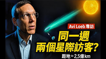 勒布：同一週內出現兩個星際天體｜Avi Loeb: Two Interstellar Objects Appeared In The Same Week.